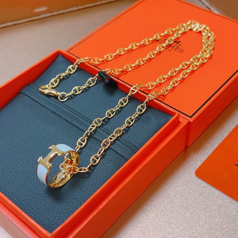 Hermes Necklace 01lyr02